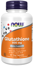 NOW FOODS GLUTATHIONE 500 MG 60 VEG CAPSULES