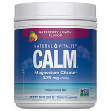 Natural Vitality Calm Magnesium Citrate Powder, 20 Ounces