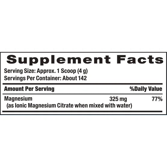 Natural Vitality Calm Magnesium Citrate Powder, 20 Ounces
