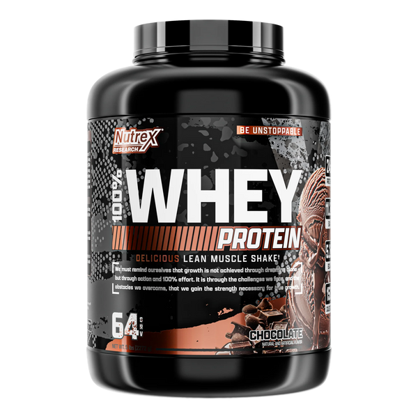 Nutrex 100% Whey 5lb - Premium Whey Protein Powder