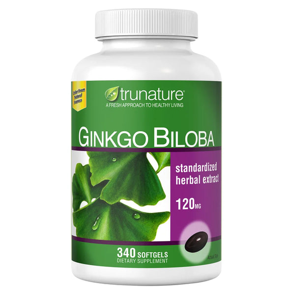 Trunature Ginkgo Biloba, 340 Softgels