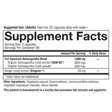 youtheory Ashwagandha 1000 mg, 180 Vegetarian Capsules