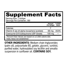 Qunol Ultra CoQ10 100 mg 180 Softgels