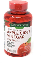 Nature's Truth Apple Cider Vinegar 1200 mg Extra Strength 180 Vegetarian Capsules