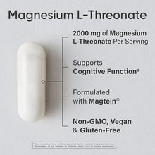 Sports Research Magtein Magnesium L-Threonate, 2000 mg, 135 Veggie Capsules
