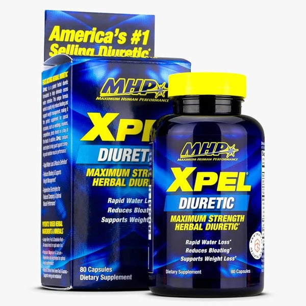 MHP Xpel Diuretic 80 Capsules Rapid Water Loss