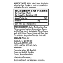 Natrol Melatonin 5 mg Fast Dissolve Tablets, 250 Tablets