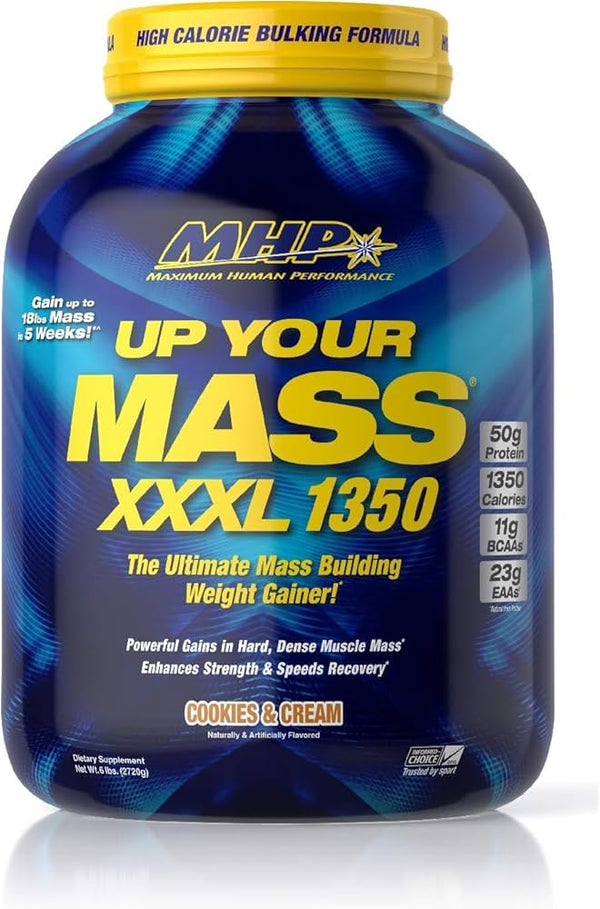 MHP Up Your Mass XXXL 1350 Weight Gainer 6 lbs