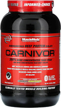 Musclemeds Carnivor Beef Protein Isolate 2 lbs 100% Beef Protein