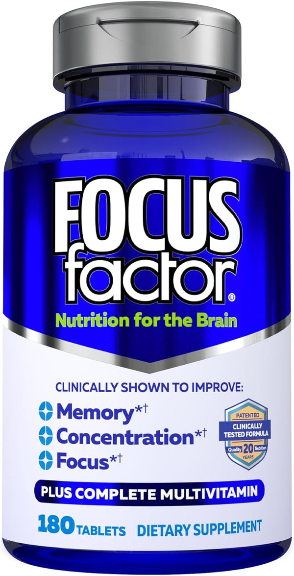Focus Factor Nutrition for the Brain 180 Tablets