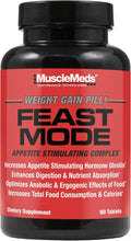 Musclemeds Feast Mode Appetite Stimulating Weight Gain 90 Capsules