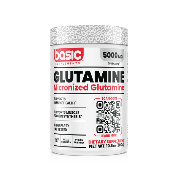Basic Supplements Glutamine 60 Servings Unflavoured