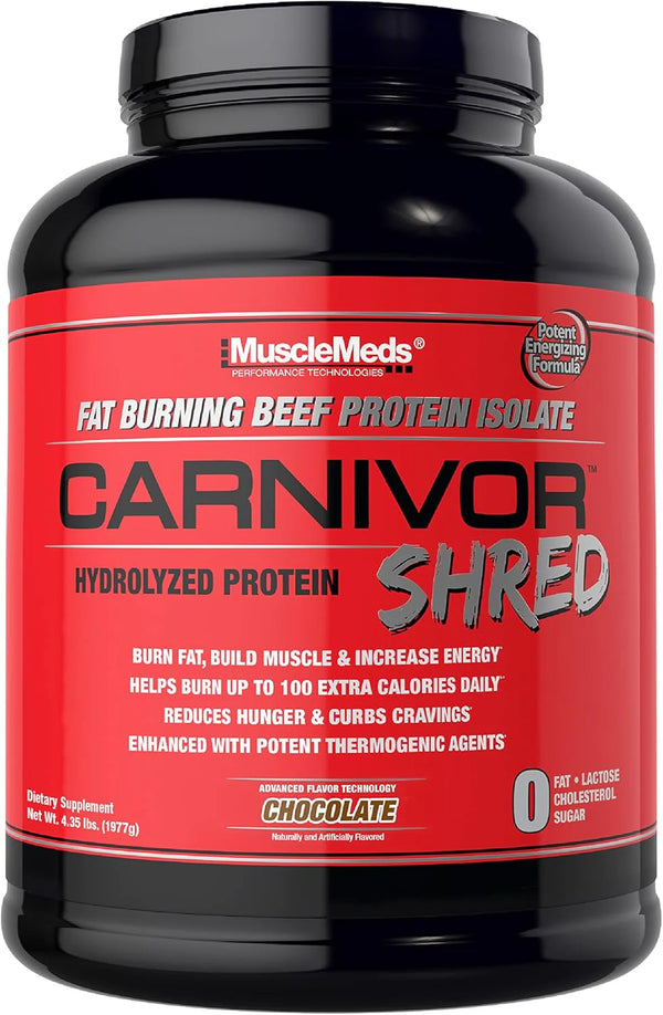 Musclemeds Carnivor Shred Fat Burning Beef Protein 3.8 LBS