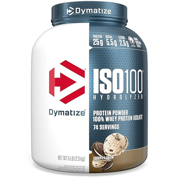 Dymatize ISO 100 Hydrolyzed Protein Powder 5 lbs Highest Quality Protein