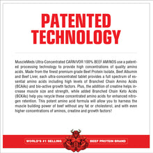 Musclemeds Carnivor Beef Amino 300 Tablets 100% Beef Aminos