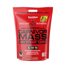 Musclemeds Carnivor Mass Big Steer 1250 Bag Beef Protein