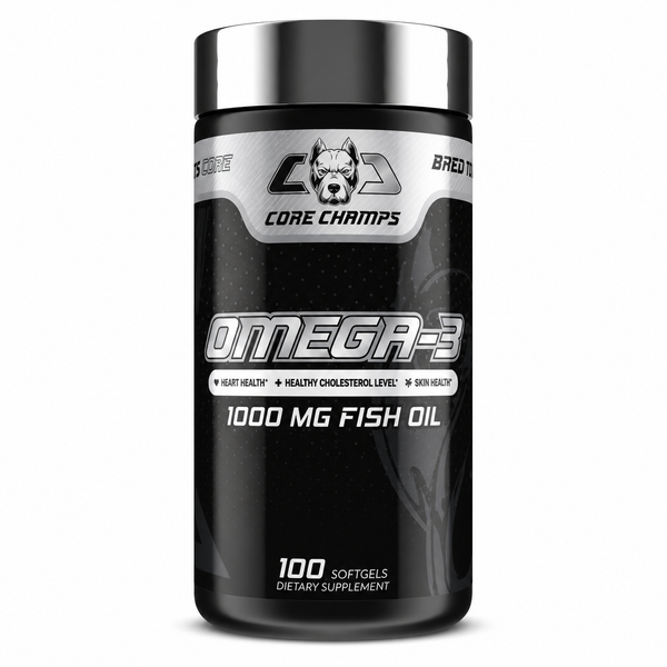 CORE CHAMPS Omega-3 Fish Oil 100 Softgels