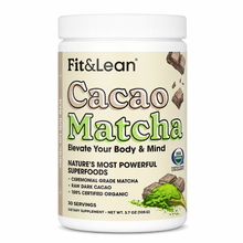 Fit&Lean Cacao Matcha 30 Servings Elevate your Mind & Body