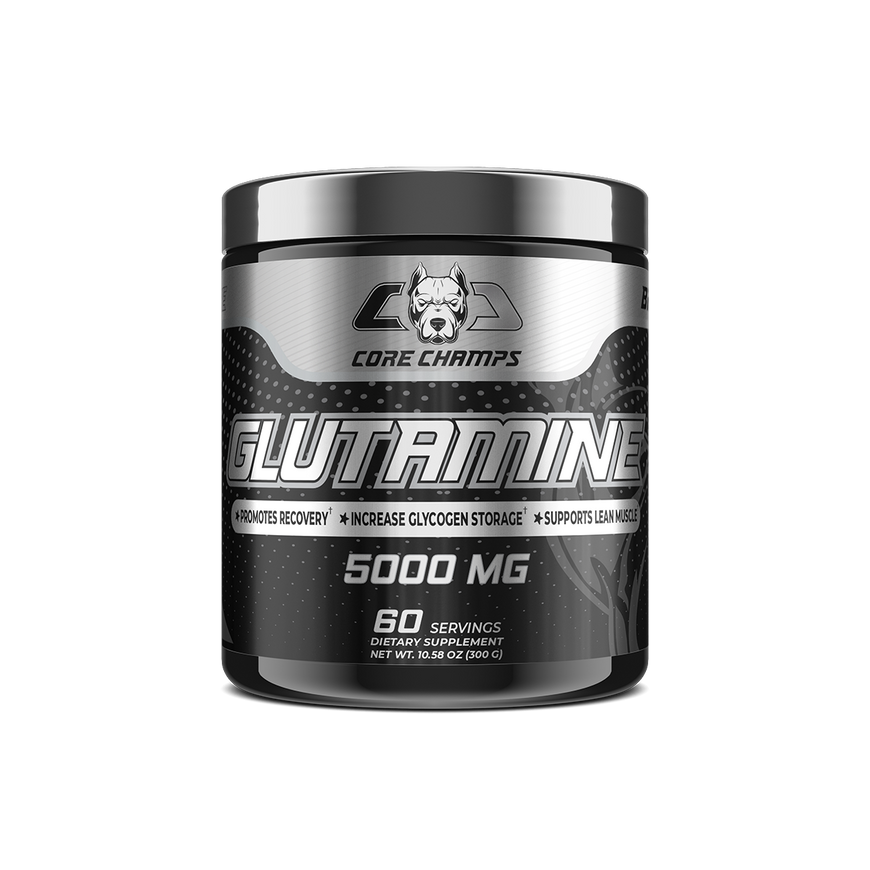 CORE CHAMPS GLUTAMINE 5000 MG Pure L-Glutamine Powder