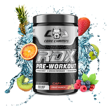 CORE CHAMPS RDX CAF+ 400MG Caffeine Strongest Pre-workout