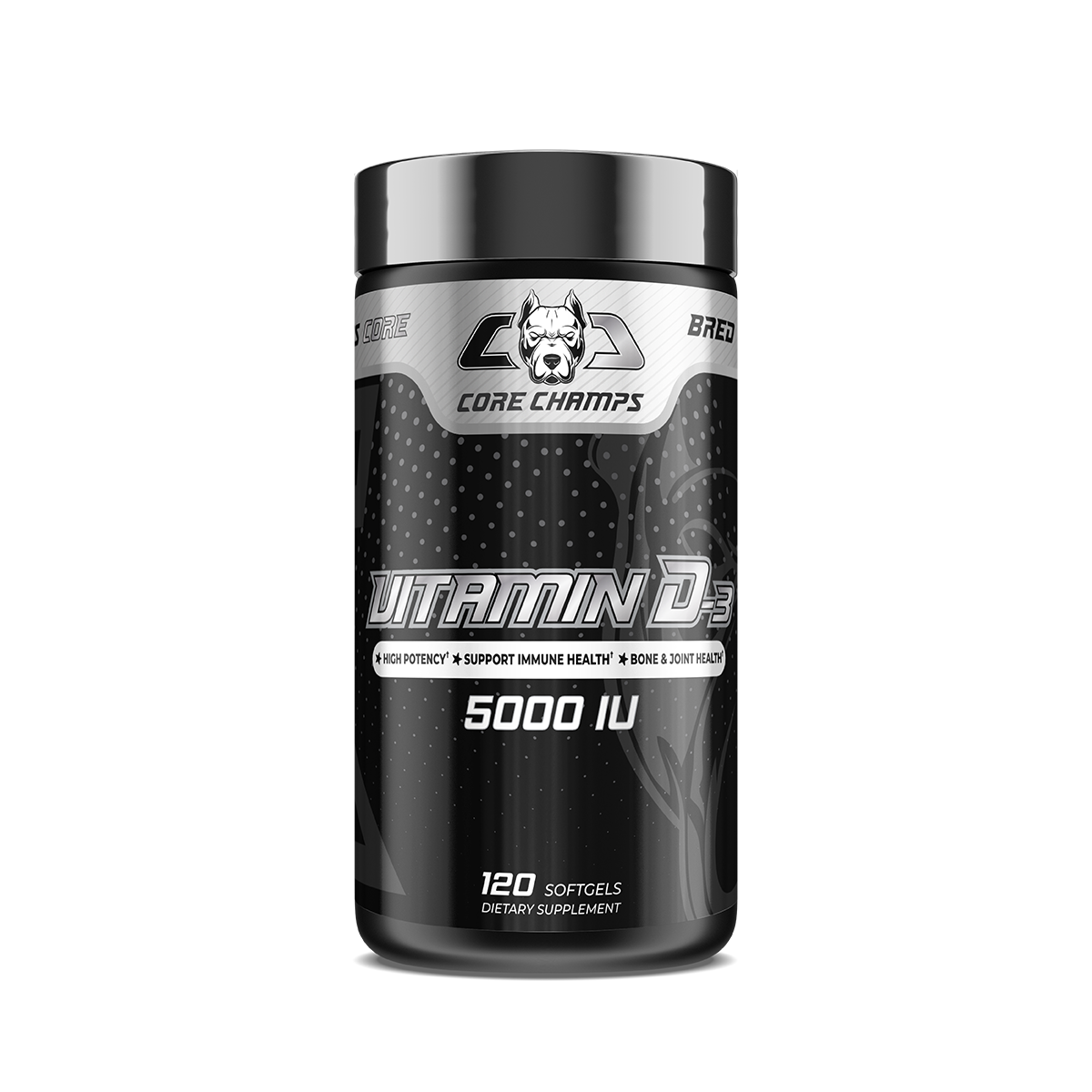 Core Champs VITAMIN D-3 5000IU