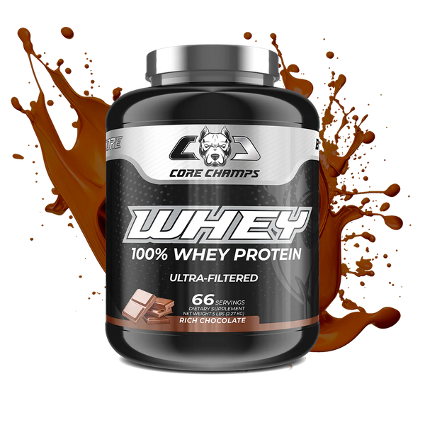 Core Champs WHEY 100% Whey Protein 5 LBS, 66 Servings