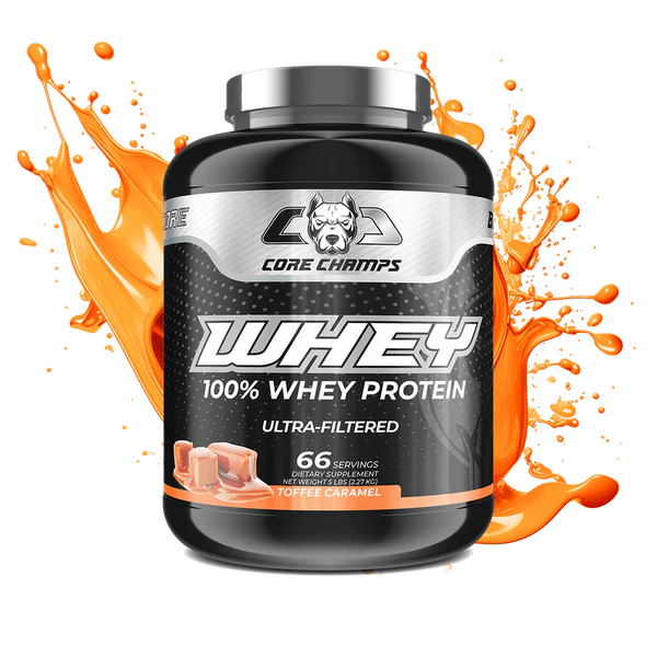 Core Champs WHEY 100% Whey Protein 5 LBS, 66 Servings