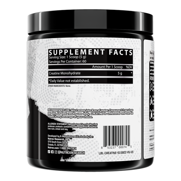 Nutrex Research Creatine Monohydrate 300g