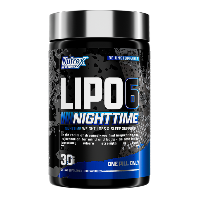 Nutrex Research Lipo 6 Black Nighttime UC 30 Capsules