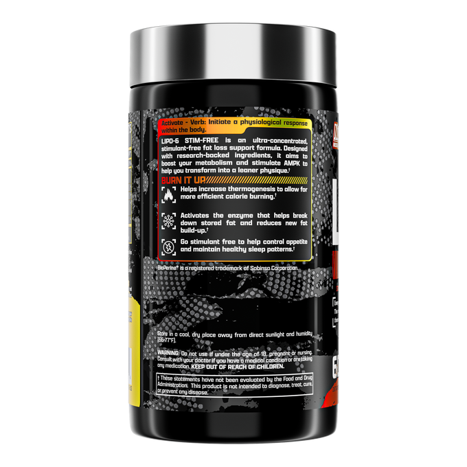 Nutrex Research LIPO-6 Stim-Free 60 Capsules