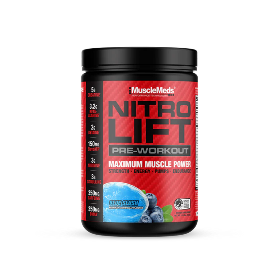 MuscleMeds NITRO LIFT Pre-Workout, Strength + Performance