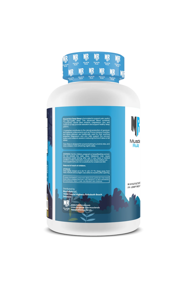 Muscle Rulz Deep Sleep Premium Formula 60 Capsules