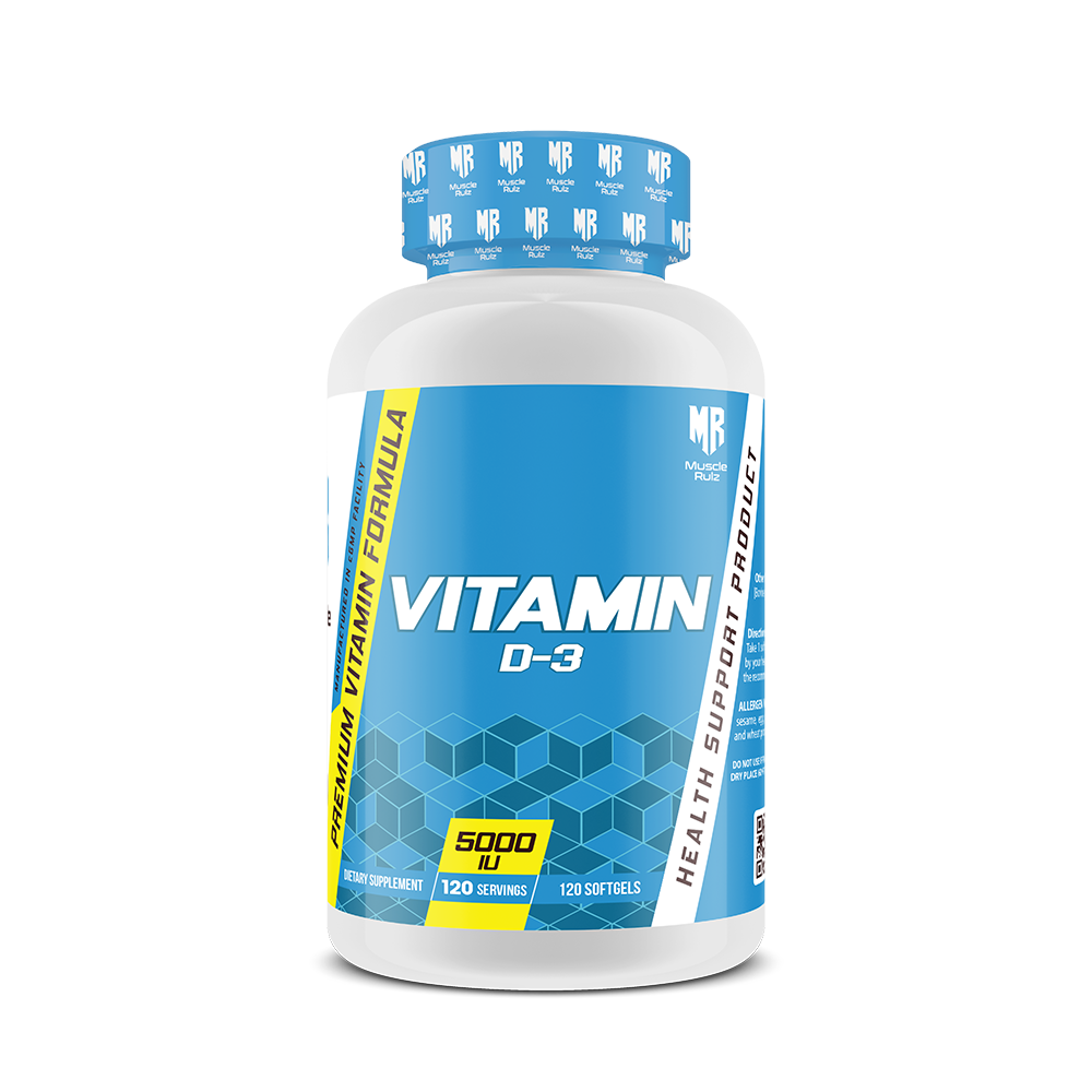 Muscle Rulz VITAMIN D-3 5000IU