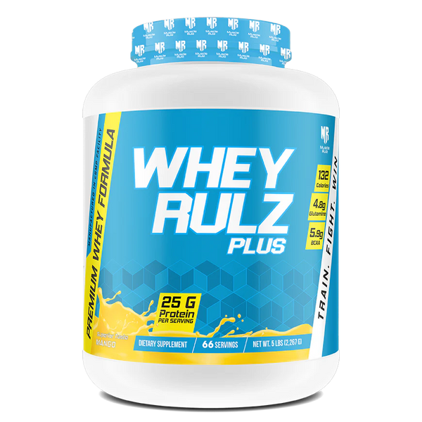 Muscle Rulz WHEY RULZ Plus 5lbs Whey Protein Powder