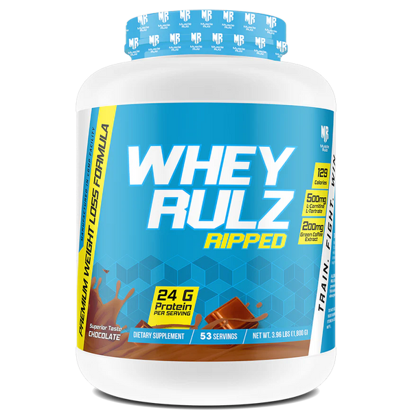 Muscle Rulz WHEY RULZ Ripped 4lbs Ultimate Ripped Formula