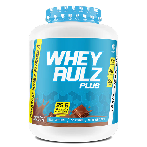 Muscle Rulz WHEY RULZ Plus 5lbs Whey Protein Powder