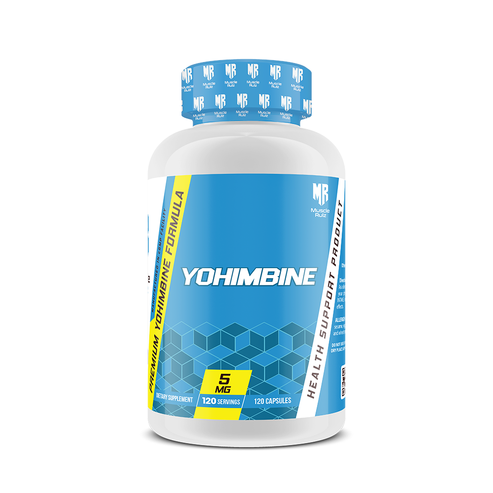 Muscle Rulz YOHIMBINE HCL 5MG 120 Capsules