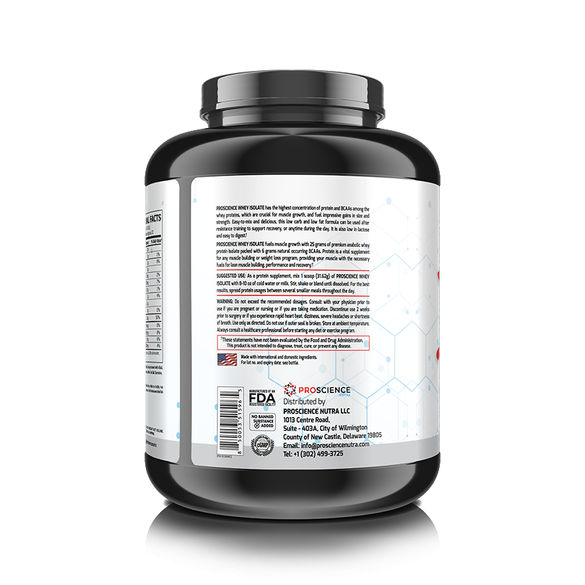 ProScience Nutra ISOLATE 5 LBS Chocolate