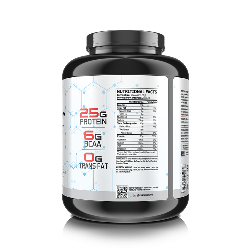 ProScience Nutra ISOLATE 5 LBS Chocolate