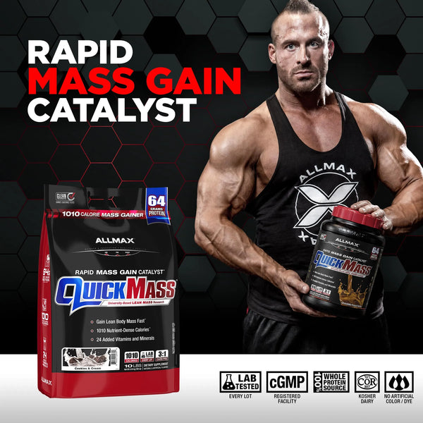 ALLMAX QuickMass 10lbs Mass Gainer