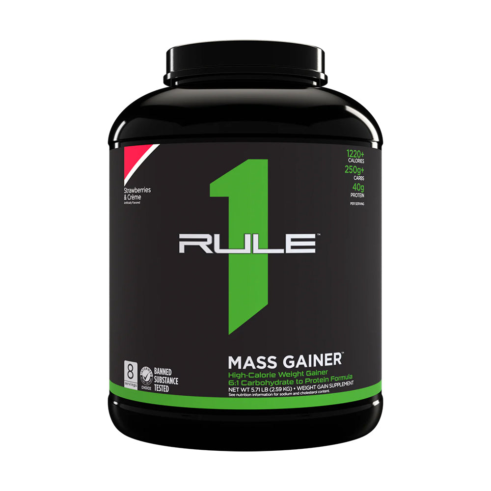 RuleOne R1 Mass Gainer High-Calorie Weight Gain Formula