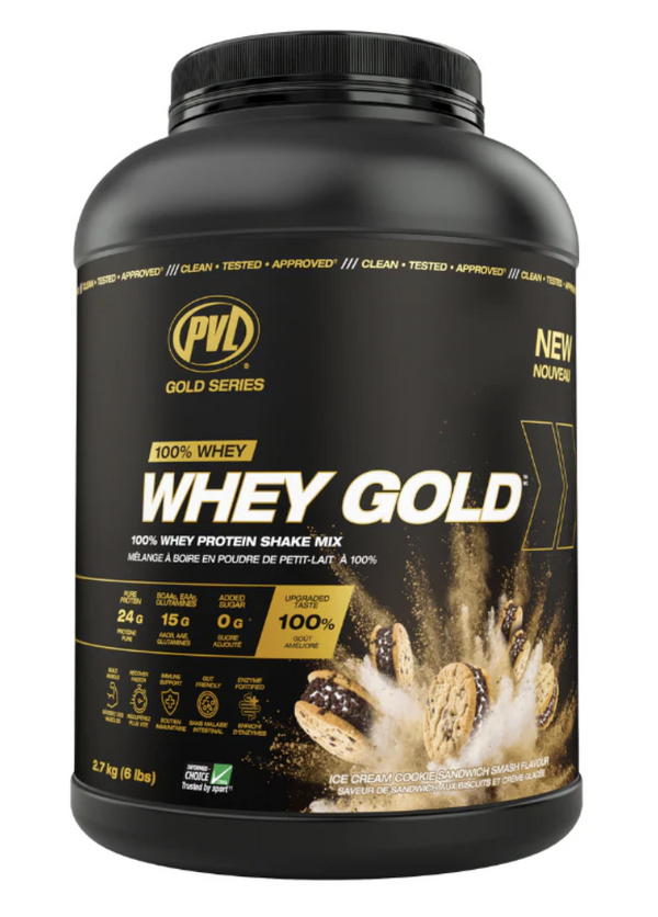 PVL - (Gold Series) 100% Whey Gold 2.7kg///6LBS