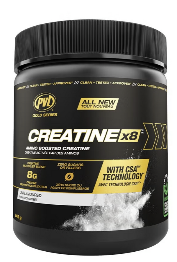 PVL Gold Series - Creatine X8 249g Unflavoured