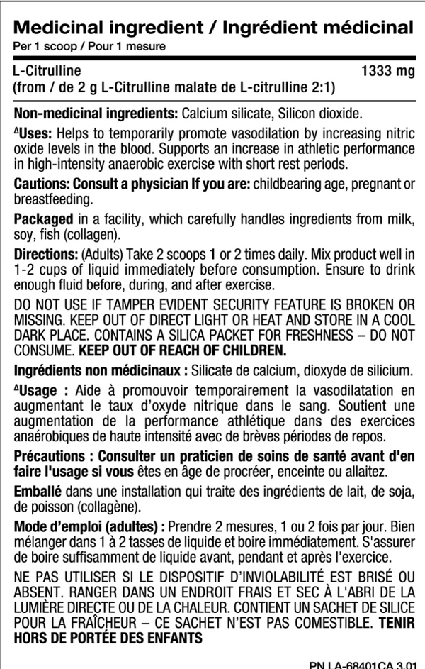 PVL GOLD SERIES CITRULLINE MALATE 2:1 - 360g
