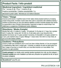 PVL - 100% Pure Creatine - Micronized Creatine Monohydrate
