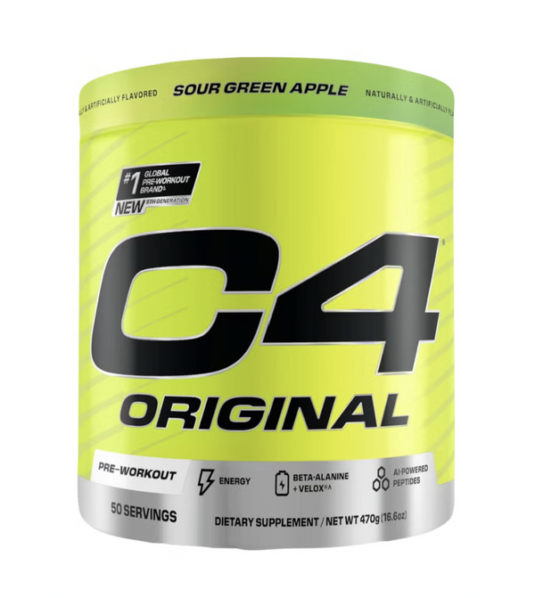Cellucor C4 Original Pre-Workout 470g, Energy, Focus and Endurance, 50 Servings