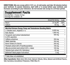 Musclemeds Nitrotest Androgenic Pre-workout Amplifier