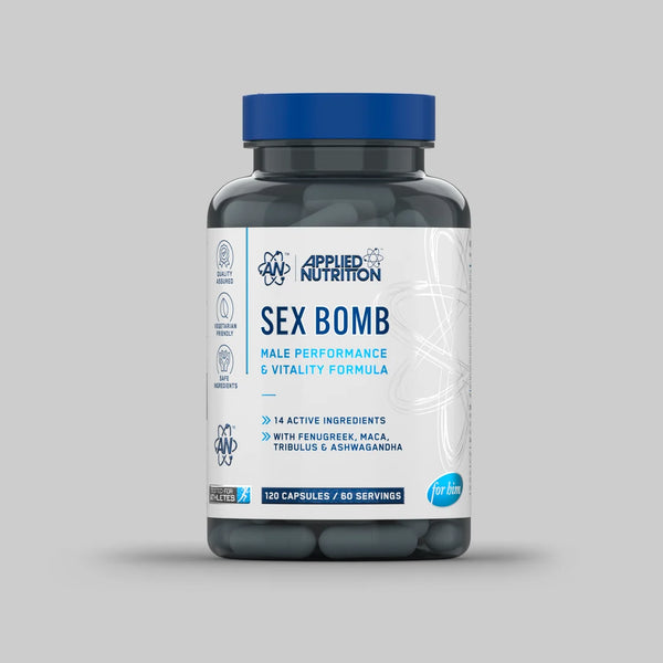 Applied Nutrition Sex Bomb Male Libido Enhancer, 120 Capsules