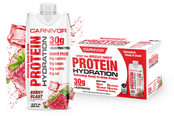 CARNIVOR PROTEIN HYDRATION RTD - 30 grams of protein + Electrolytes