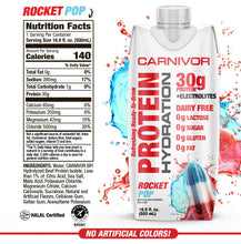 CARNIVOR PROTEIN HYDRATION RTD - 30 grams of protein + Electrolytes